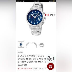 It’s a brand new watch asking for somthing under 200$ max price 130